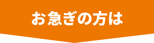 お急ぎの方は