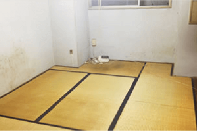 作業後の部屋の写真