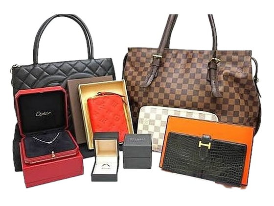 買取対象のブランドバッグ・財布・ジュエリー