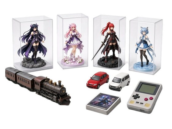 買取対象のフィギュア・鉄道模型・ミニカー・トレカ