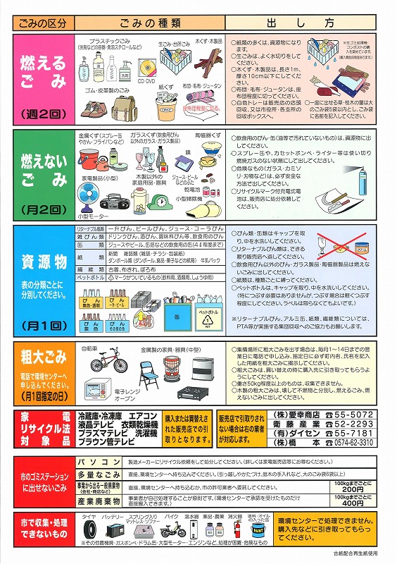 岐阜 市 粗大 ゴミ 料金