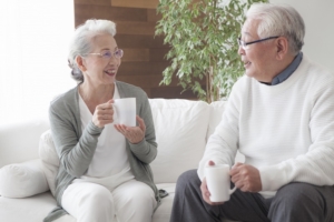 老夫婦の会話