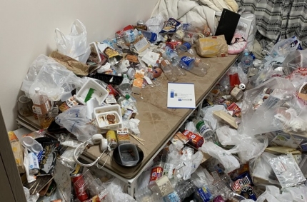 ゴミだらけになってしまったお部屋の不用品回収（名古屋市中区）