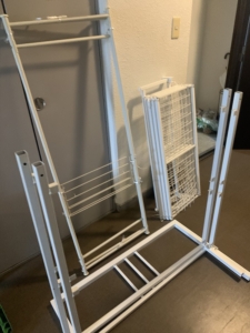お客様が片付け