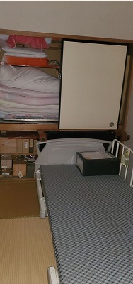 作業前画像 １階寝室 