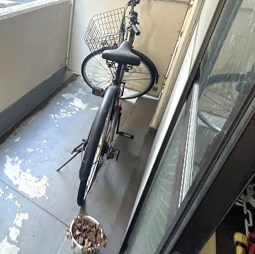 昭和区　ベランダにある不用品回収