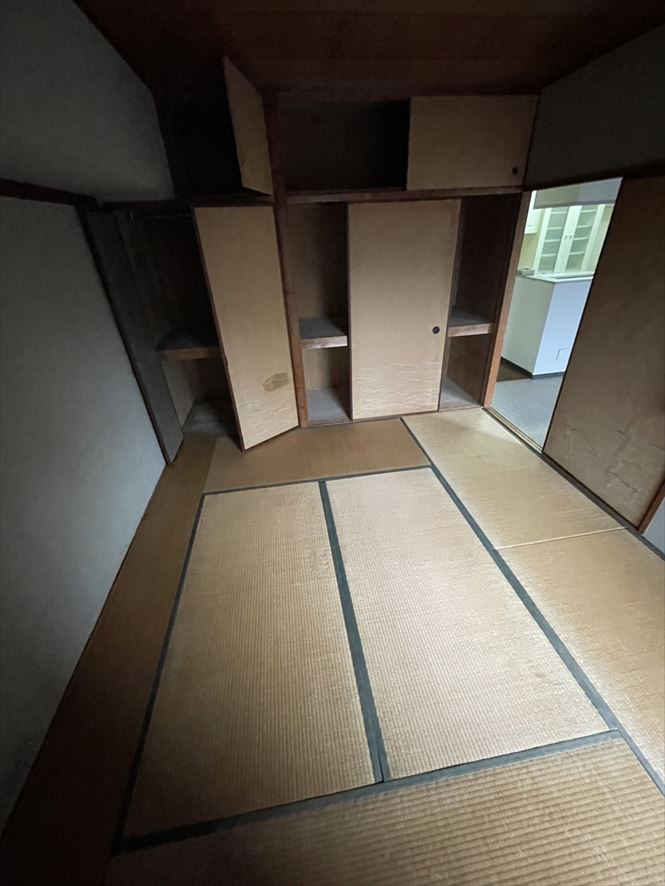 売却前のマンション残置物片付け作業後