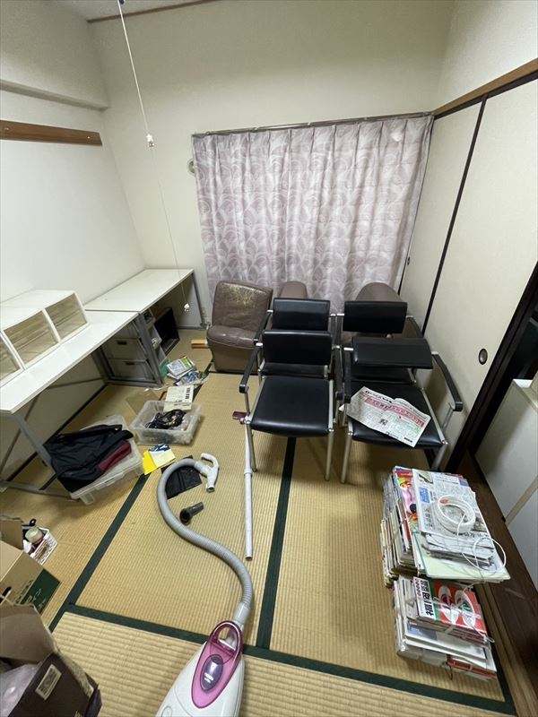 中村区にて退去に伴う不用品回収
