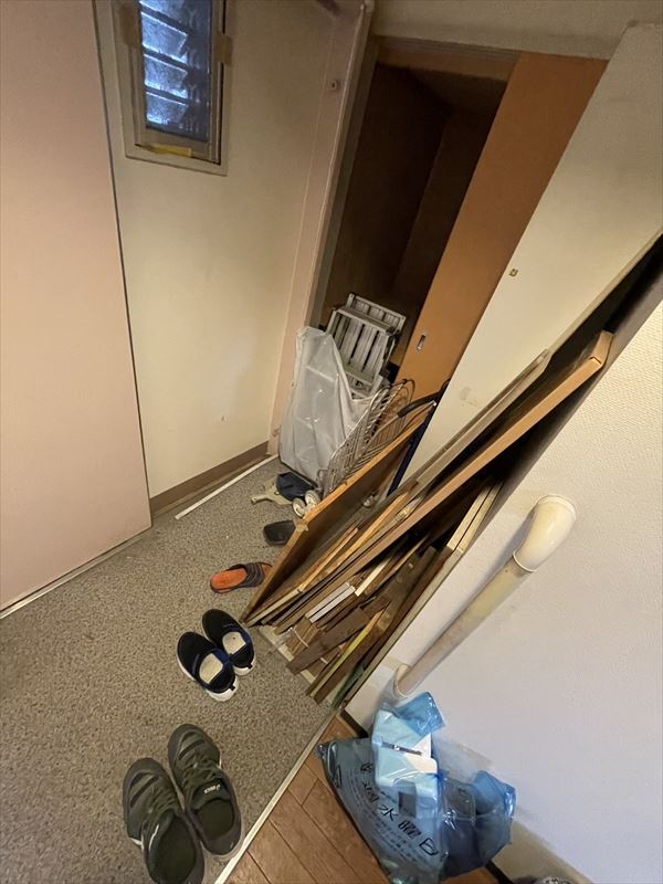 中村区にて退去に伴う不用品回収