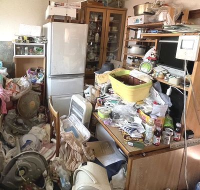 岐南町ゴミ屋敷の片付け