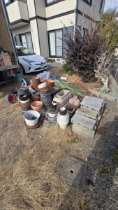 駐車場作業前画像 