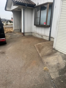 建屋外周片付け後