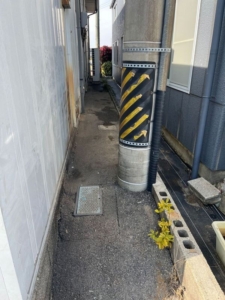 建屋外周片付け後