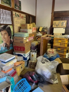 片付け前