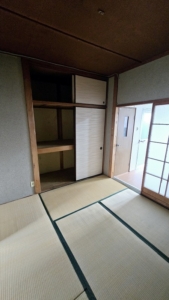 作業後1階和室部分