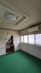 1階洋間作業前