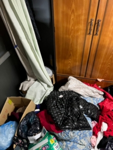 ゴミ屋敷和室片付け前