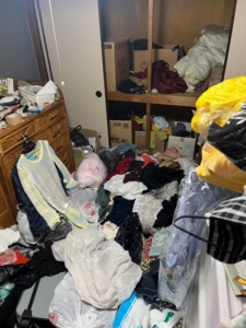 ゴミ屋敷和室片付け前