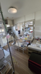 作業前　キッチン回り