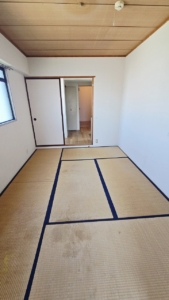 作業後　和室部分