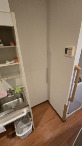冷蔵庫置き場