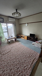 和室作業前