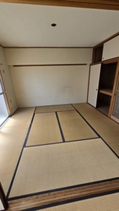 こちらも和室作業後