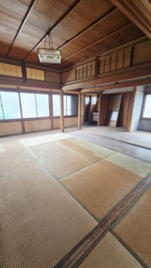 作業後　和室2階部分