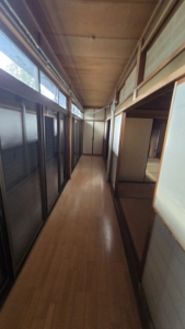 縁側部分作業後