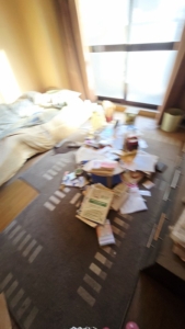 亡くなって半年　室内画像