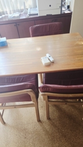 リビングルーム作業後