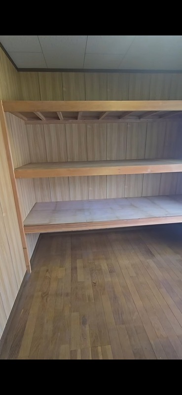 納戸作業後