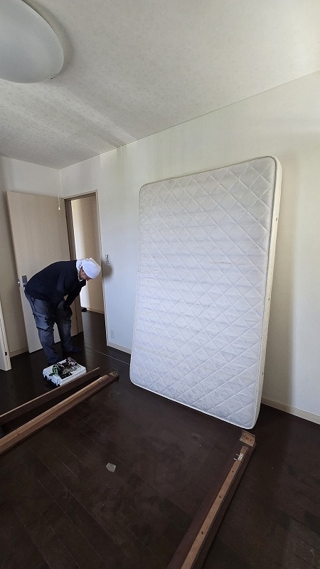 室内ベット移動組立